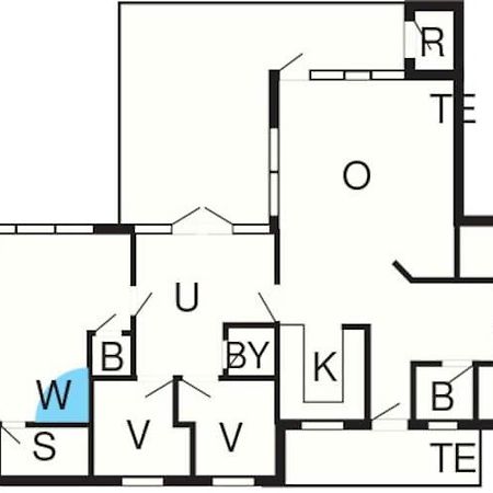 12 Person Holiday Home In Aakirkeby Vester Somarken Экстерьер фото